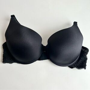La Vie en Rose soft Push up Black Lace Women's Bra size 34B